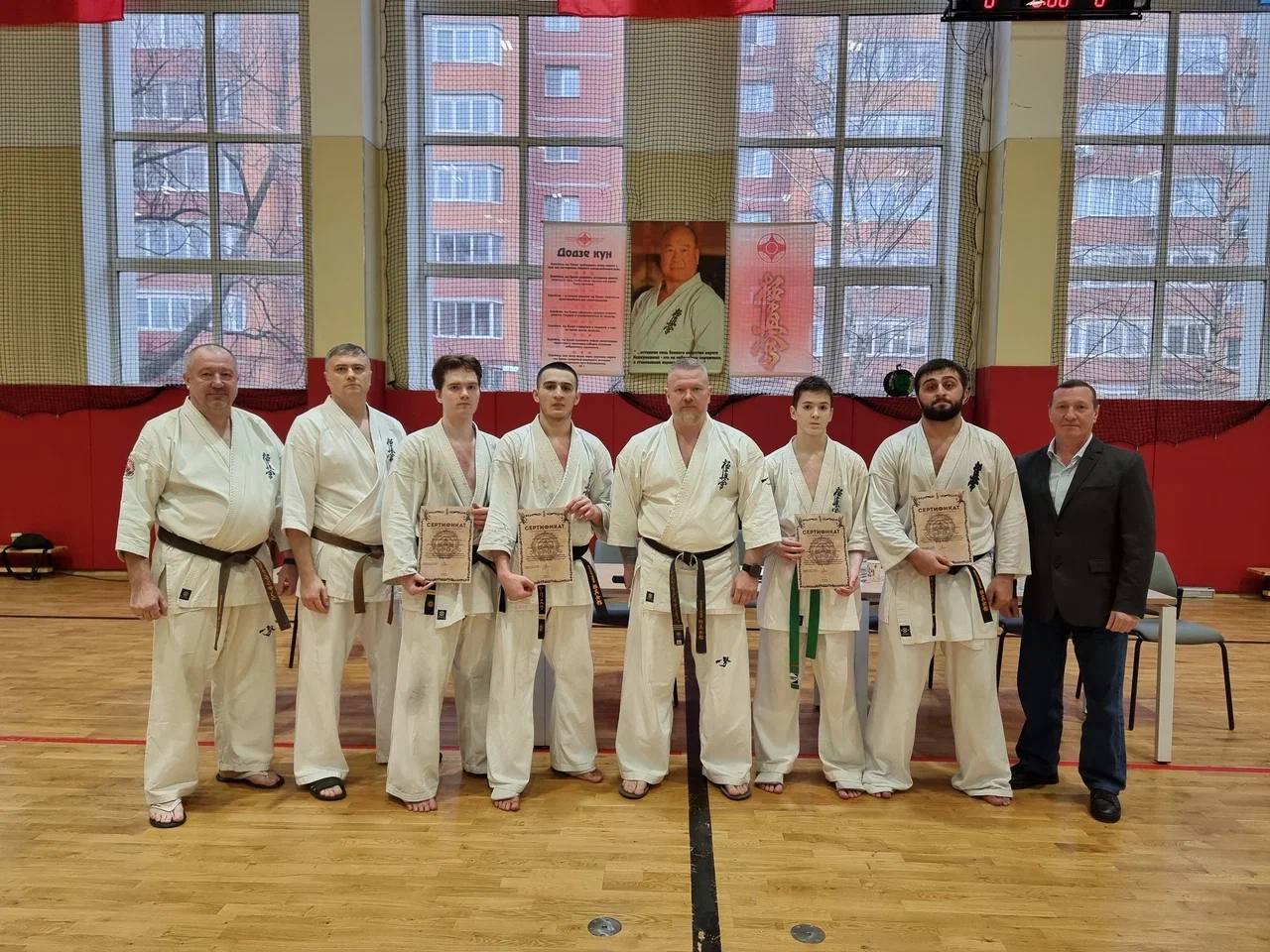 Тренировка карате